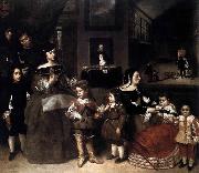 The Artists Family, Juan Bautista Martinez del Mazo